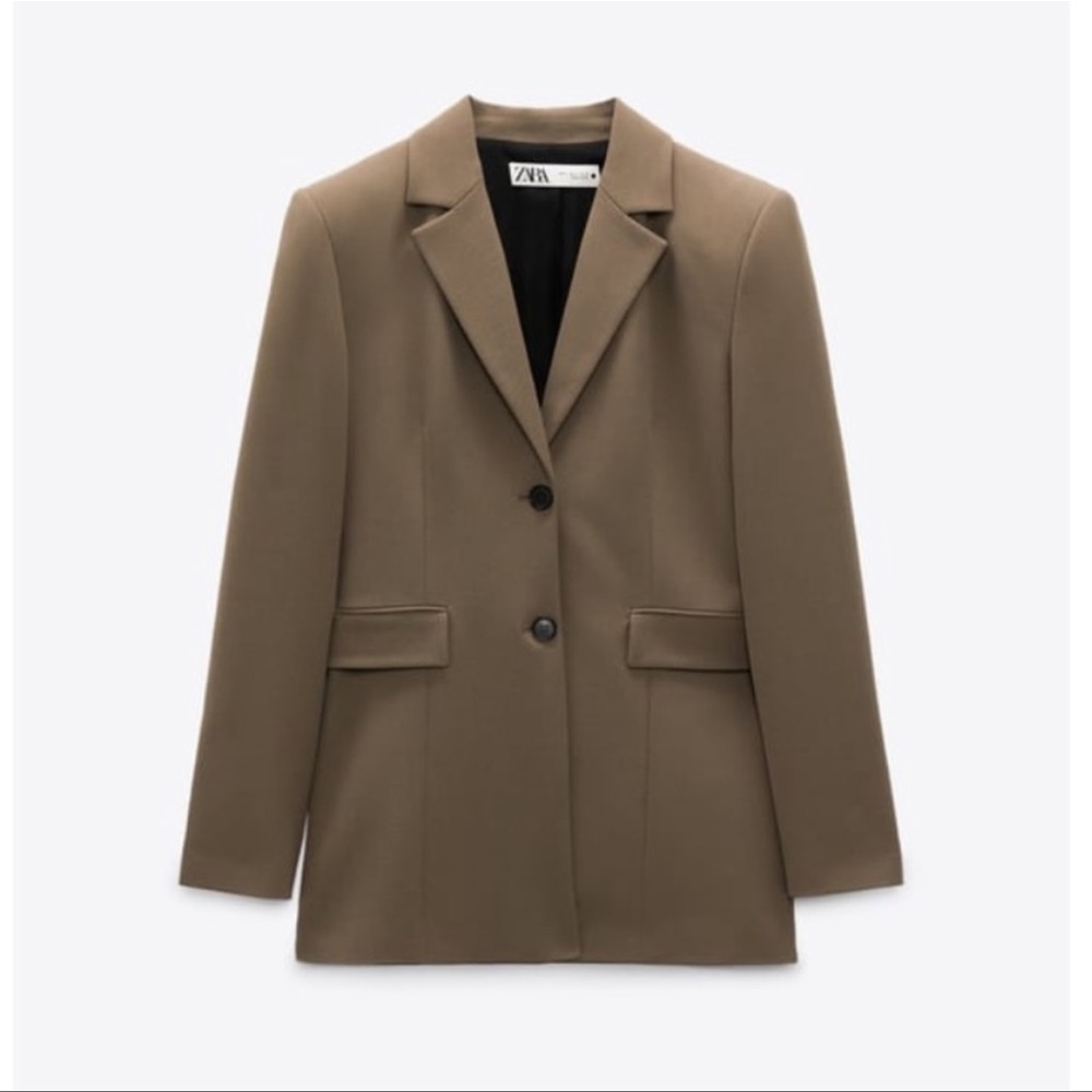 Zara olive green blazer